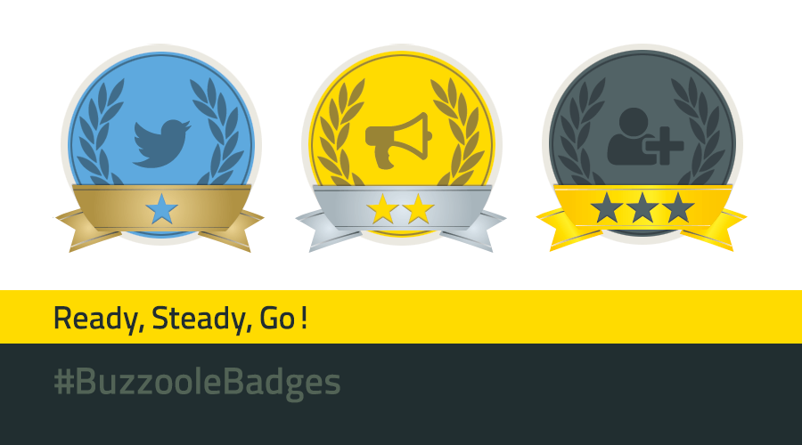 Take a place on the social podium by gaining Buzzoole badges!