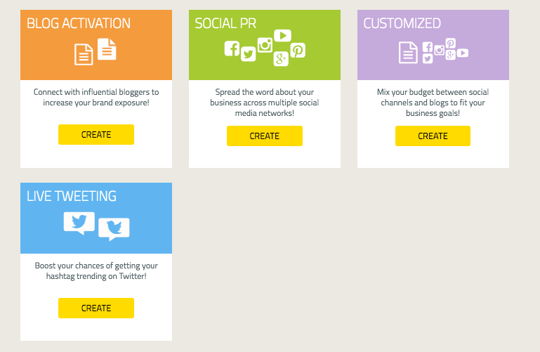 influencer marketing create a campaign