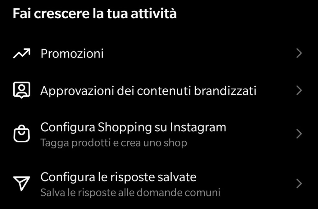 fai crescere la tua attività su instagram