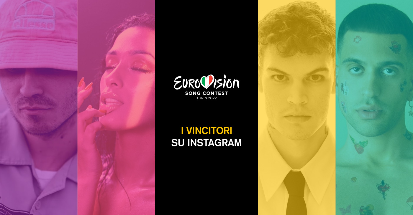 I vincitori di Eurovision Song Contest 2022 su Instagram