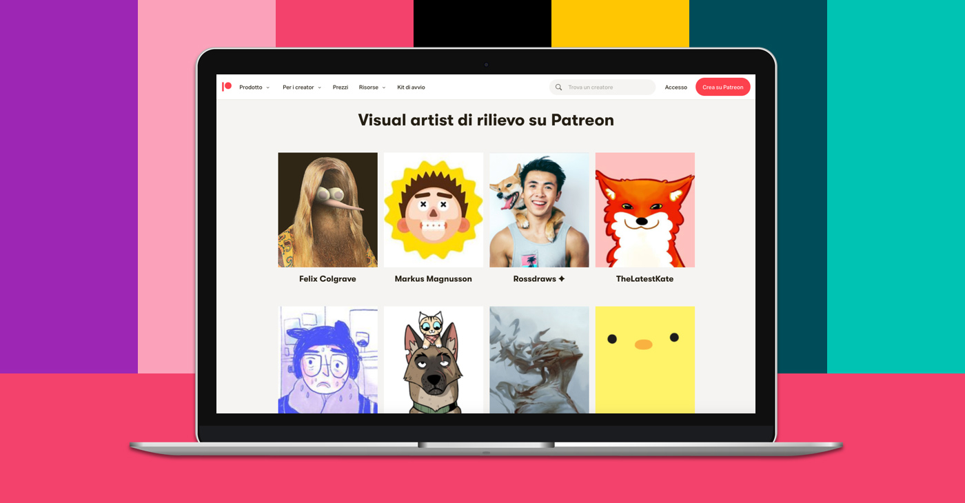 Patreon e le piattaforme per monetizzare